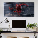 Marvel Spider-Man Swinging Wall Poster | Super Hero Poster | 3 Piece set Poster