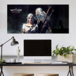 The Witcher Wild Hunt Wall Poster | Super Hero Poster | 3 Piece set Poster