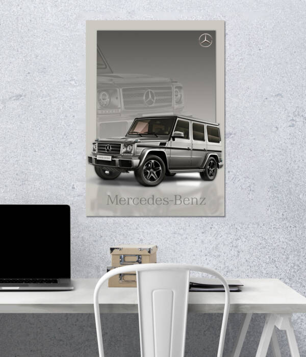 Mercedes-Benz G-Wagon Poster | Car Poster | Single Poster