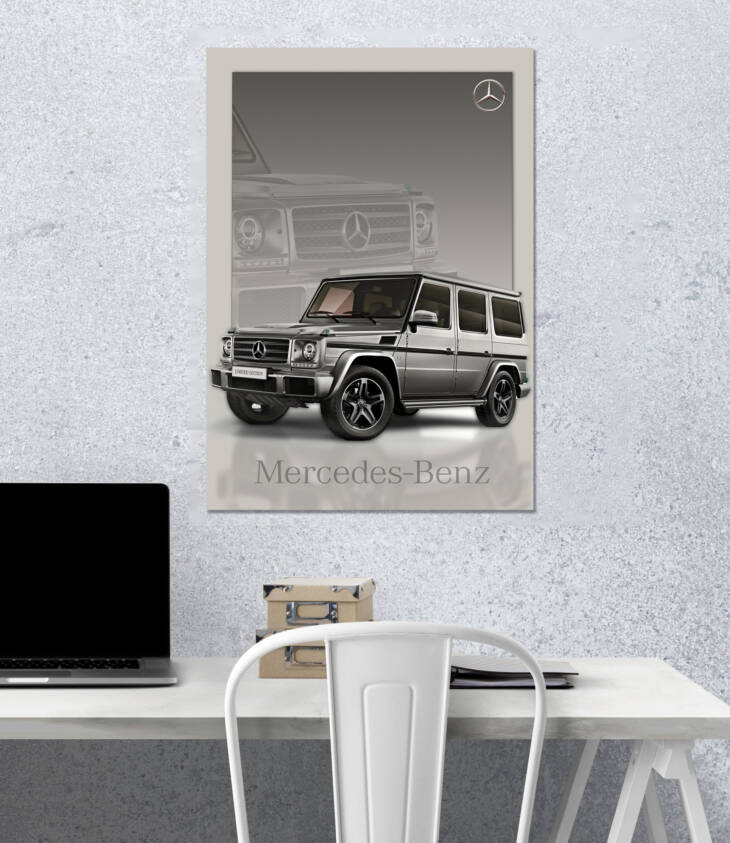 Mercedes-Benz G-Wagon Poster | Car Poster | Single Poster