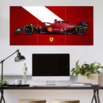 Ferrari Formula 1 Car Wall Poster | Car Poster | 3 Piece set Poster
