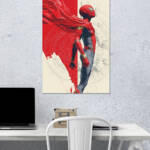 Spider-Man Poster – Superhero Heroic Pose Poster | Super Hero Poster | Single Poster