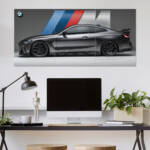 BMW M4 Sports Car Wall Poster | Car Poster | 3 Piece set Poster