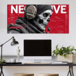 Tactical Soldier Skull Wall Poster | Action Poster | 3 Piece set Poster