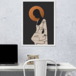 Minimalist Silhouette Wall Poster | Aesthetic Poster | Single Poster