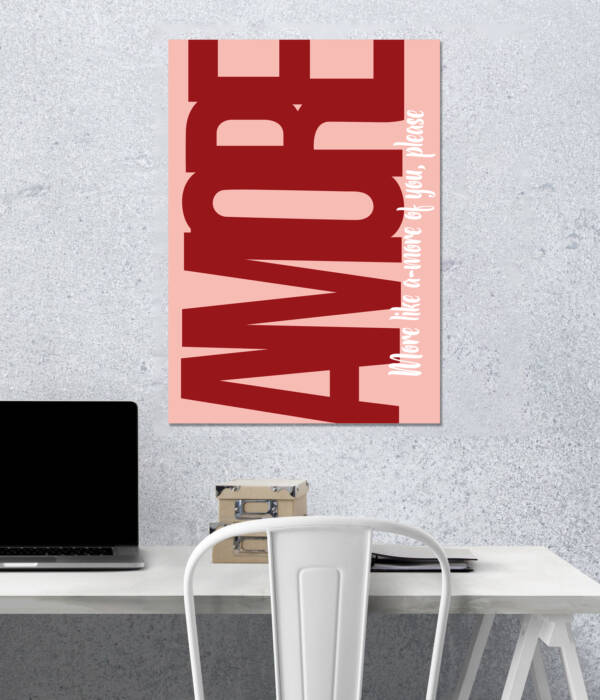 Modern Romantic Quote Wall Poster | Aesthetic Poster | Single Poster