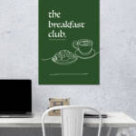 Breakfast Club Wall Poster | Aesthetic Poster | Single Poster