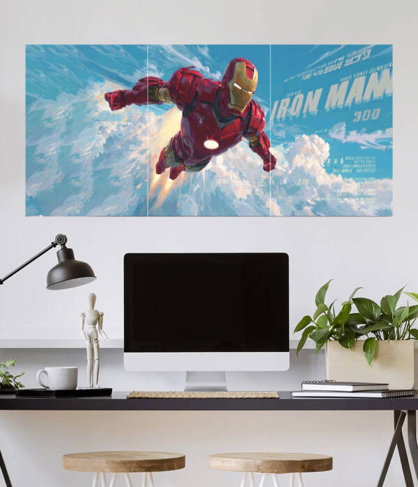 Legend of the Iron Guardian Wall Poster | Poster | 3 Piece set Poster