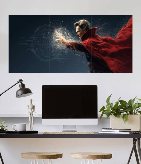 Doctor Strange Mystic Powers Wall Poster | Poster | 3 Piece set Poster