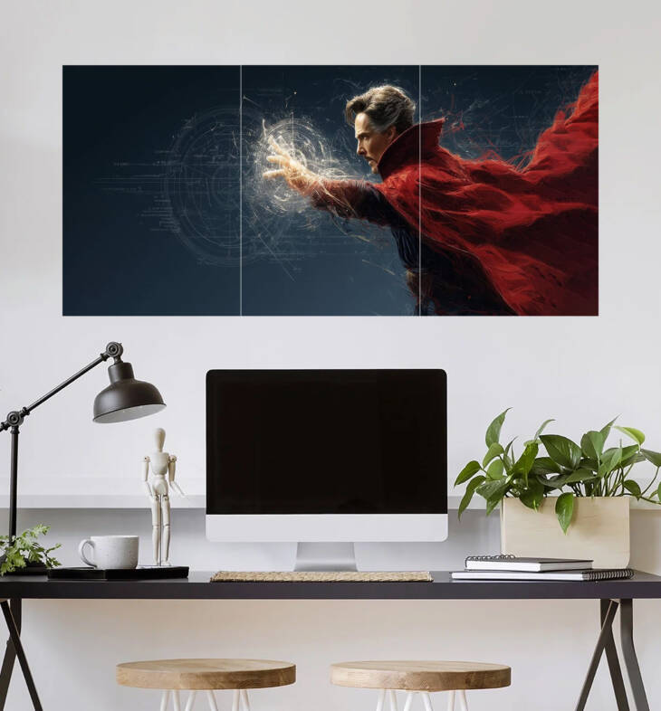 Doctor Strange Mystic Powers Wall Poster | Poster | 3 Piece set Poster