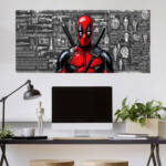Deadpool Wall Art Poster | Funny Superhero Wall Poster | Poster | 3 Piece set Poster