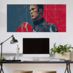 Captain America Wall Poster | Super Hero Poster | 3 Piece set Poster