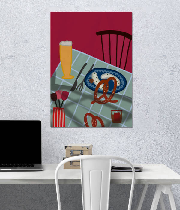 Cozy Kitchen Wall Poster | Aesthetic Poster | Single Poster