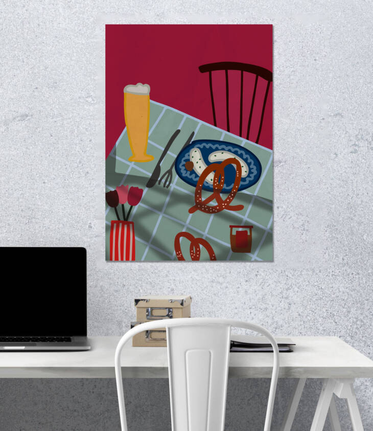 Cozy Kitchen Wall Poster | Aesthetic Poster | Single Poster