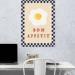 Bon Appetit Poster | Aesthetic Poster | Single Poster