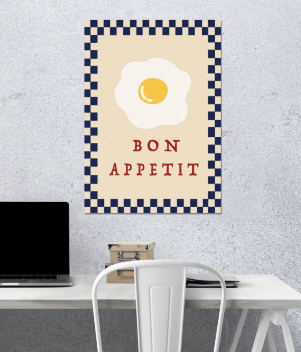 Bon Appetit Poster | Aesthetic Poster | Single Poster