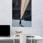 Surreal Street Wall Poster | Aesthetic Poster | Single Poster
