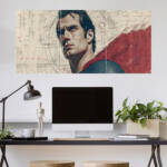 Superman Man of Steel Portrait Poster | Super Hero Poster | 3 Piece set Poster