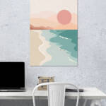 Abstract Ocean Waves Wall Poster | Aesthetic Poster | Single Poster