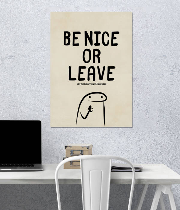 Funny Motivational Quote Wall Poster | Aesthetic Poster | Single Poster