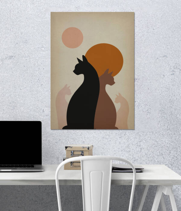 Whisker Moon | Aesthetic Poster | Single Poster