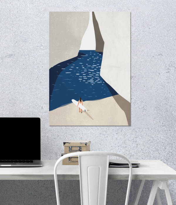 Bluevia | Aesthetic Poster | Single Poster