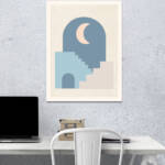 Moonsteps | Aesthetic Poster | Single Poster