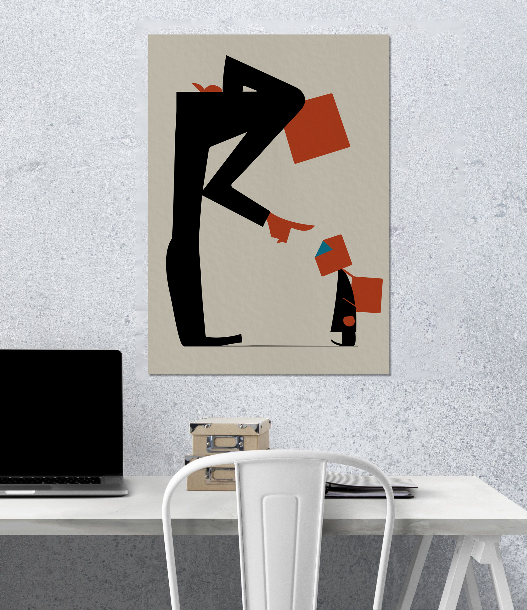 Squaric | Aesthetic Poster | Single Poster