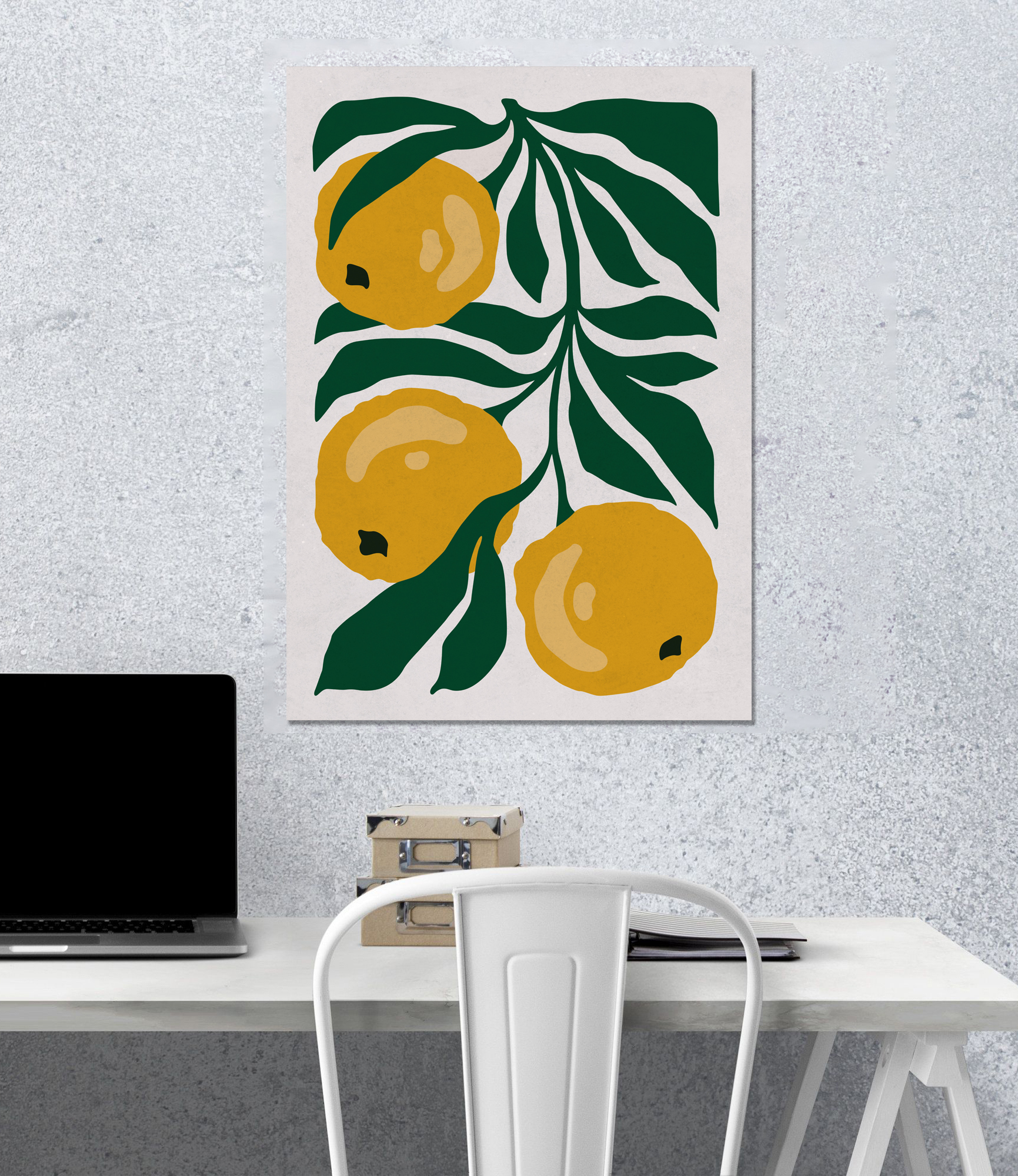 Lush Lemon | Aesthetic Poster | Single Poster
