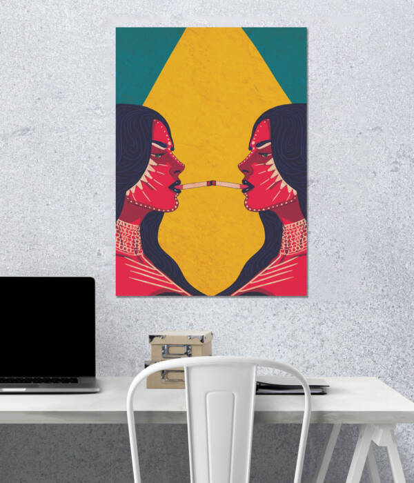 Twin Flame | Aesthetic Poster | Single Poster