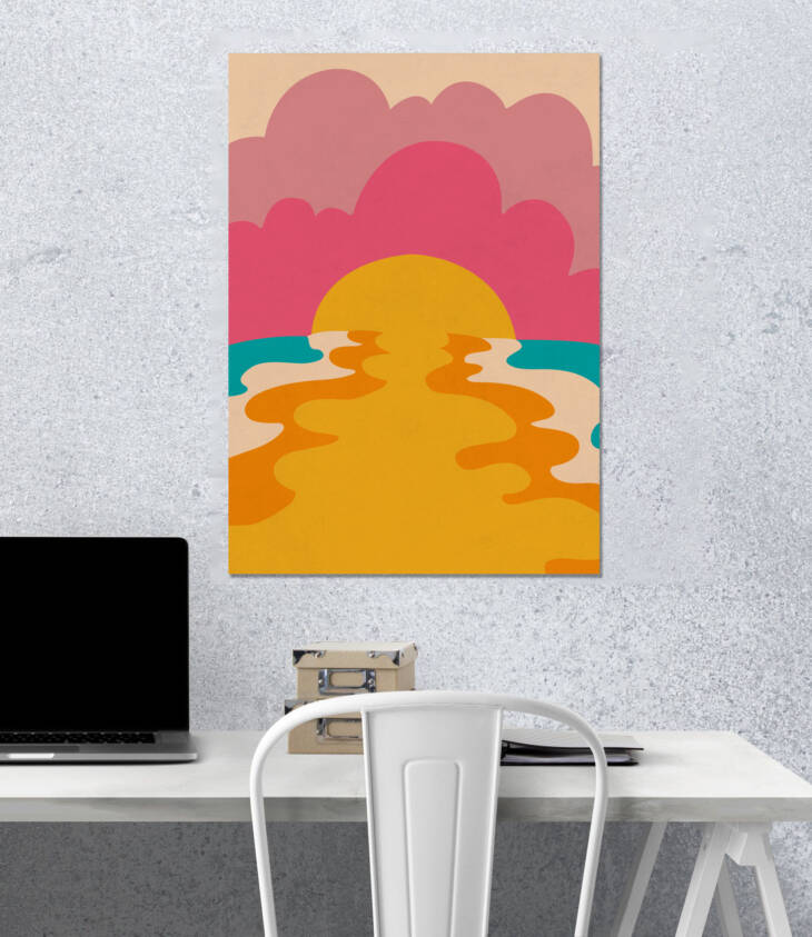 Sunwave | Aesthetic Poster | Single Poster