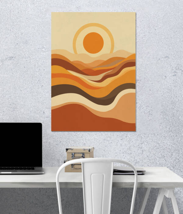 Solar Flow | Aesthetic Poster | Single Poster