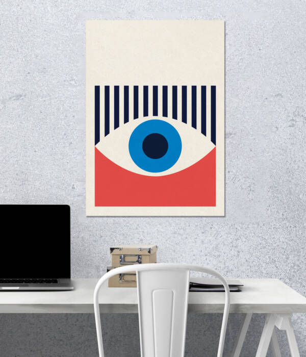 Abstract Eye Wall Poster | Aesthetic Poster | Single Poster