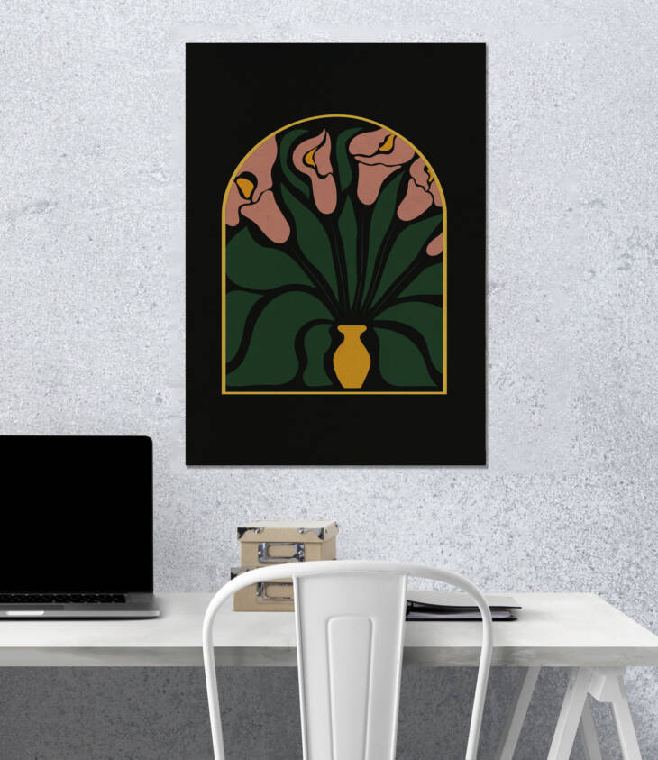 Flora Arch | Aesthetic Poster | Single Poster