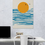 Ocean Glow | Aesthetic Poster | Single Poster