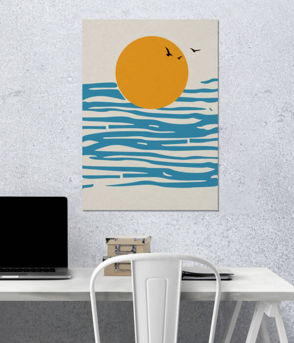 Ocean Glow | Aesthetic Poster | Single Poster
