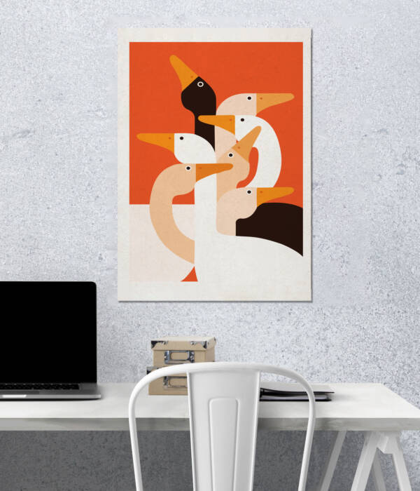 Flock | Aesthetic Poster | Single Poster