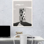 Mono Tower | Aesthetic Poster | Single Poster