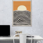 Golden Horizon | Aesthetic Poster | Single Poster