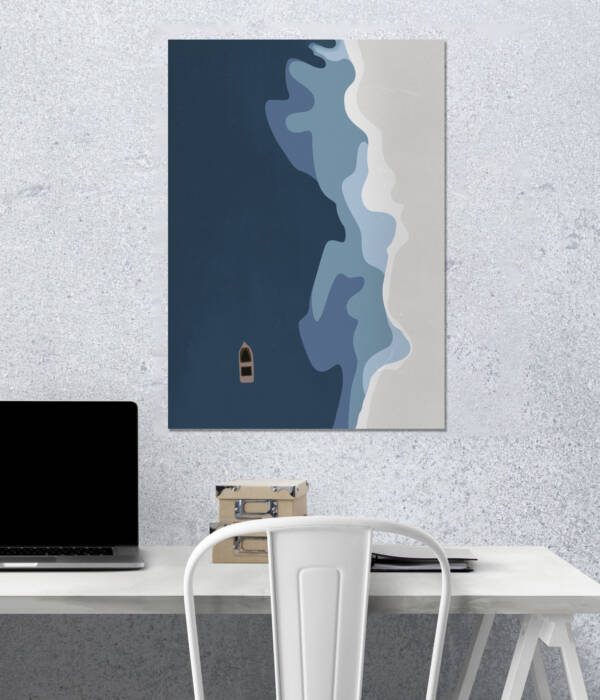 Ocean Edge | Aesthetic Poster | Single Poster