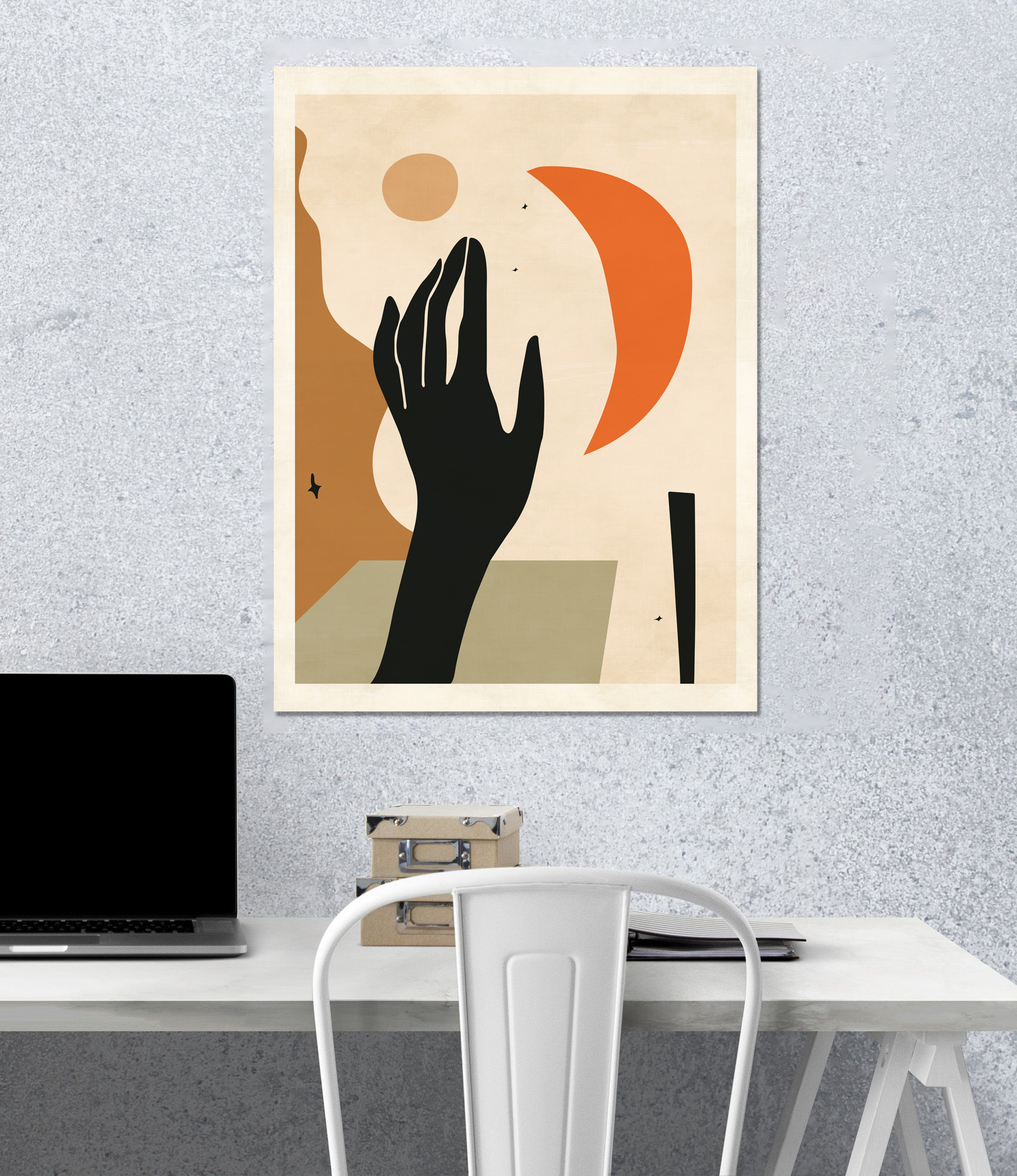 Lunar Touch | Aesthetic Poster | Single Poster