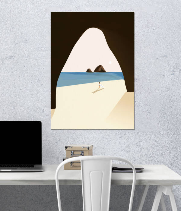Seaside Arch | Aesthetic Poster | Single Poster