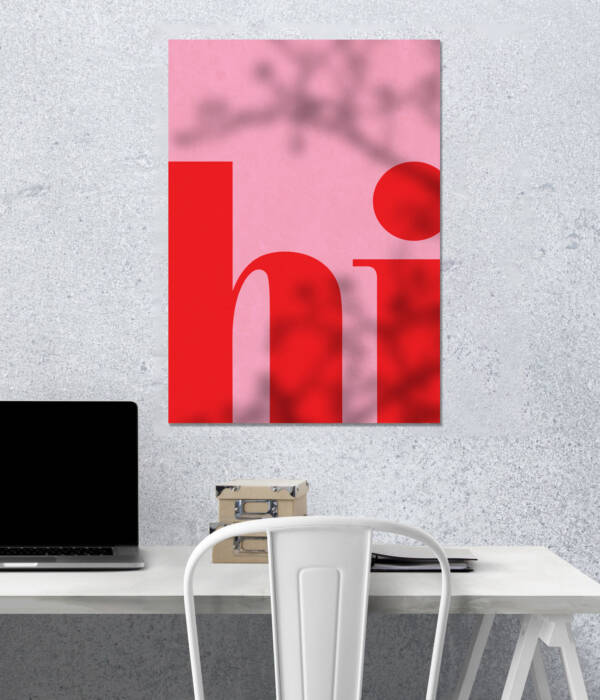 Big Hi | Aesthetic Poster | Single Poster
