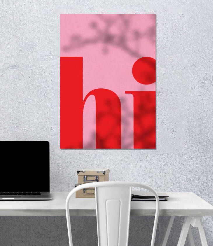 Big Hi | Aesthetic Poster | Single Poster
