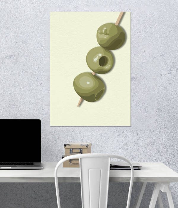 Pierced Greens | Aesthetic Poster | Single Poster
