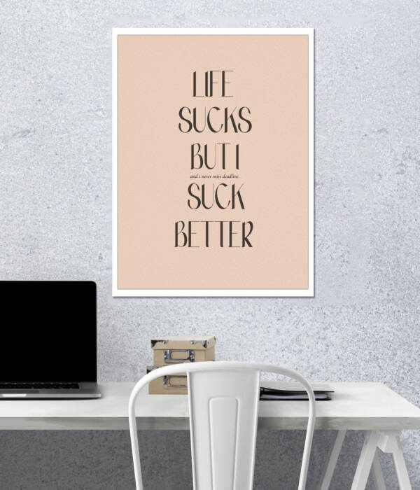 Bite Back | Aesthetic Poster | Single Poster