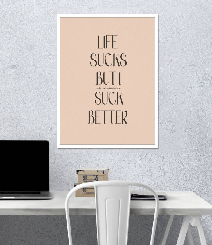 Bite Back | Aesthetic Poster | Single Poster