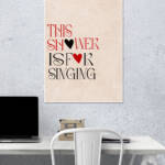 Sing Zone | Aesthetic Poster | Single Poster