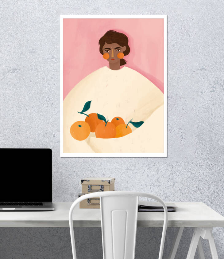Golden Cheeks | Aesthetic Poster | Single Poster