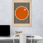Orbit Lines | Aesthetic Poster | Single Poster